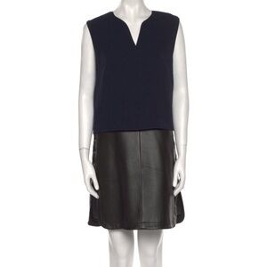 Tibi Leather Dress